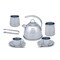 Melissa & Doug Stainless Steel Tea Set and Storage Stand, 11 Pieces 4251 - alternate 3